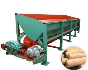 Wood peeling machine