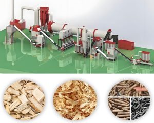 wood pellet machine