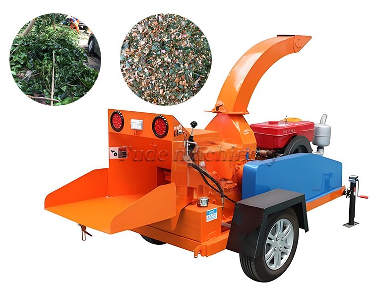 Diesel powered tree crusher sold to Alaska