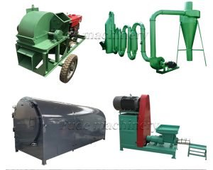 What machine is used to make charcoal