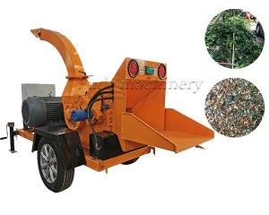 What kind of machine is used to crush tree bran...