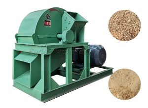 How does a wood crusher work