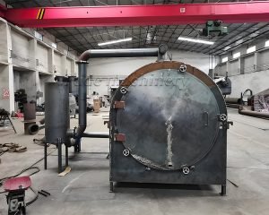 What is the function of a carbonization furnace