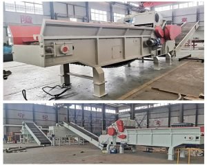 What is a wood crusher production line