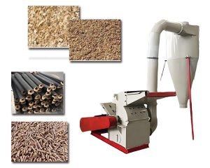 Multifunctional applications of wood shredders