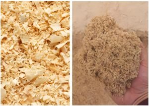 How to turn wood into sawdust?