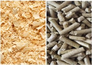 What are the main uses of biomass pellet machines
