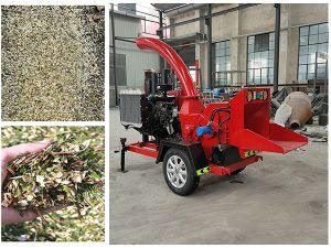 What is the purpose of the tree branch crusher