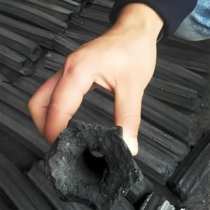 What raw materials are needed to make charcoal