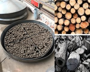 Charcoal carbonization furnace’s production pro...